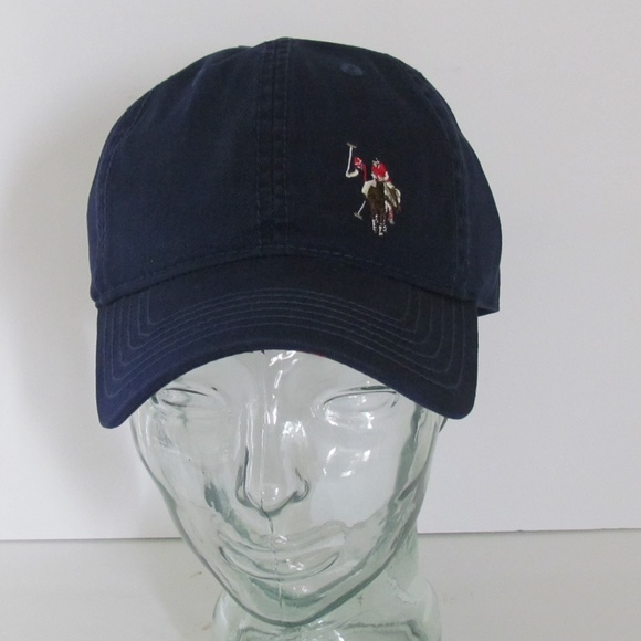 US POLO ASSN. Women's Navy Adjustable Baseball Hat Colorful Logo - NWT - Picture 2 of 6